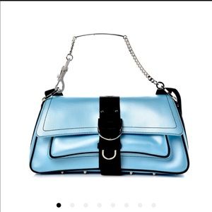 CHRISTIAN DIOR
CRYSTAL HARDCORE BAG
VINTAGE JOHN GALLIANO
COATED CANVAS BLUE